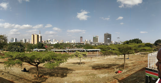 Nairobi's urban sprawl - own photo