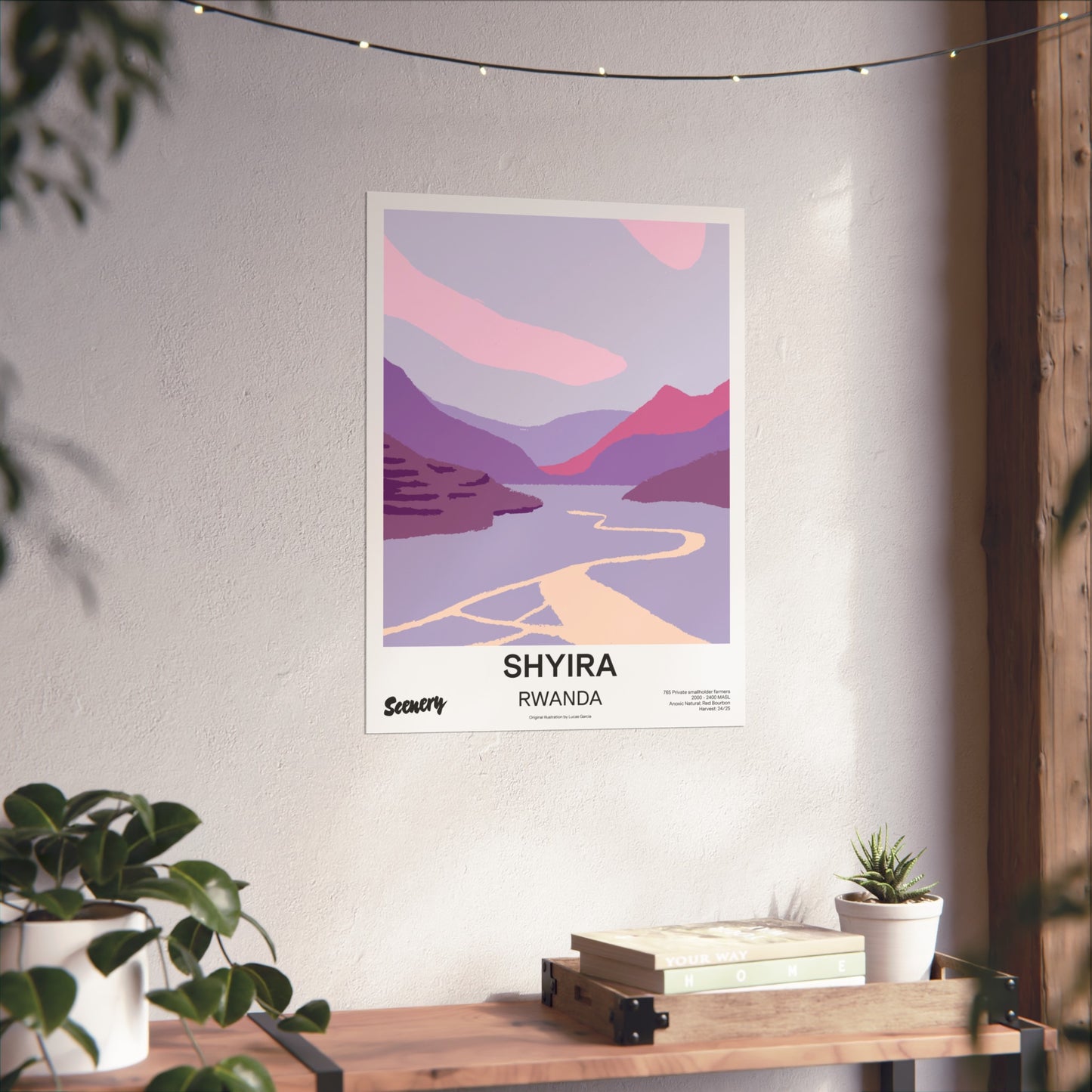 Rwanda - Shyira Anoxic Natural | Fine Art Poster