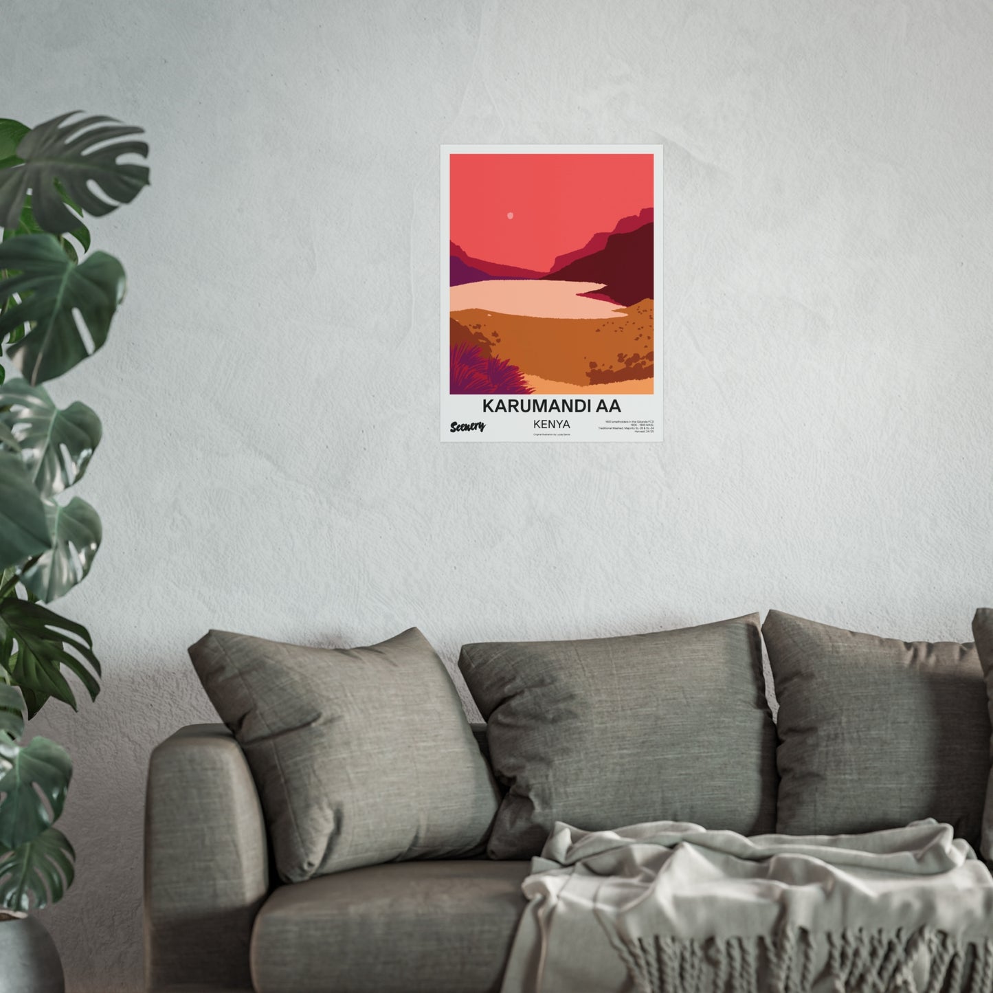 Kenya - Karumandi AA | Fine Art Poster