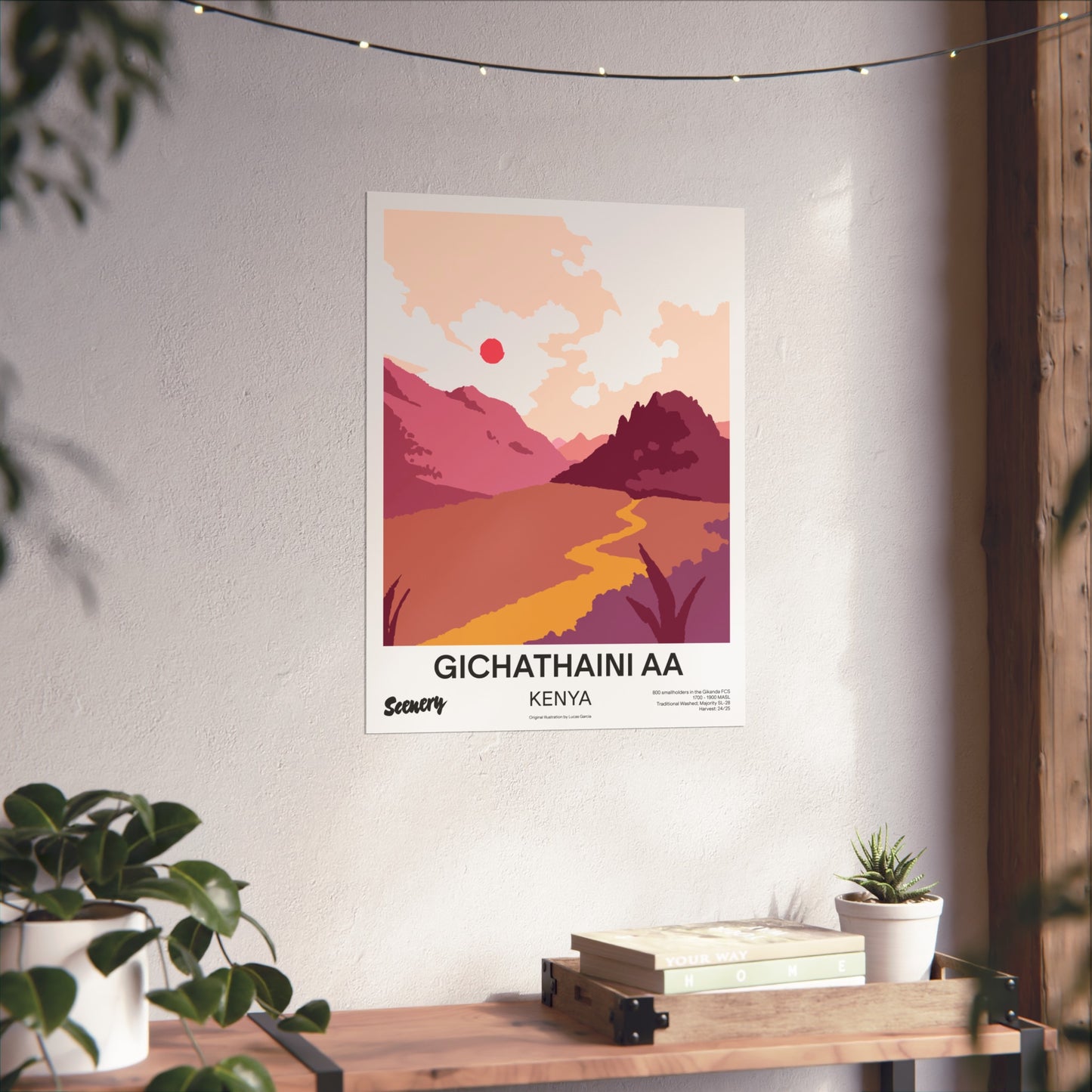 Kenya - Gichathaini AA | Fine Art Poster
