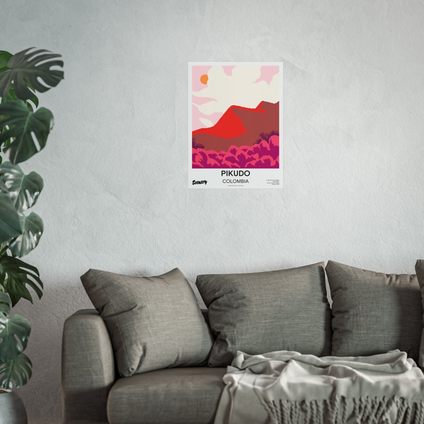 Colombia - Pikudo Gesha | Fine Art Poster