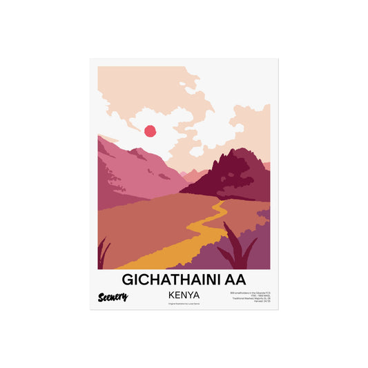 Kenya - Gichathaini AA | Fine Art Poster
