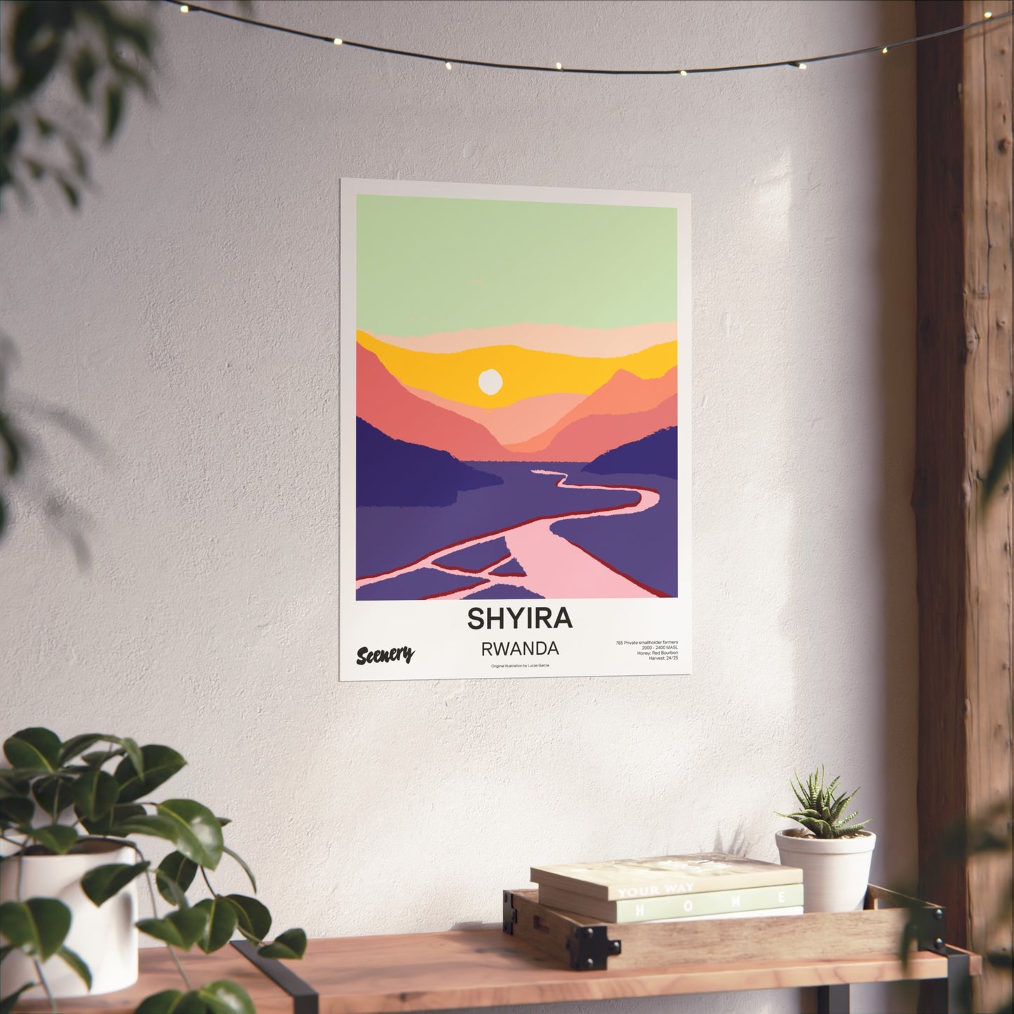 Rwanda - Shyira Espresso [Honey] | Fine Art Poster