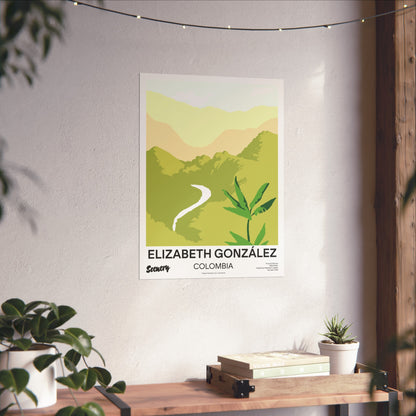 Colombia - Elizabeth González | Fine Art Poster