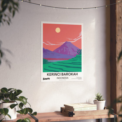 Indonesia - Kerinci Barokah | Fine Art Poster