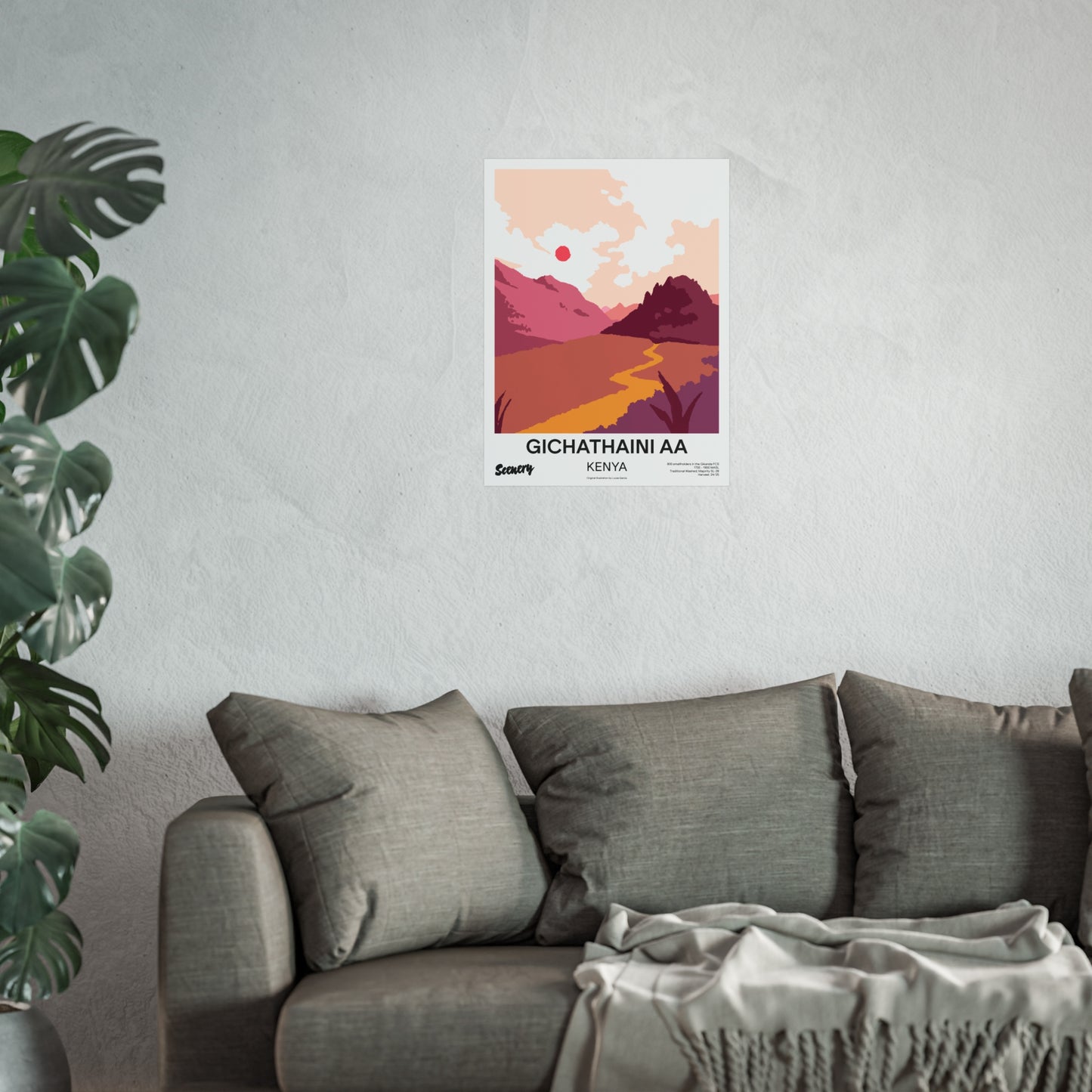 Kenya - Gichathaini AA | Fine Art Poster