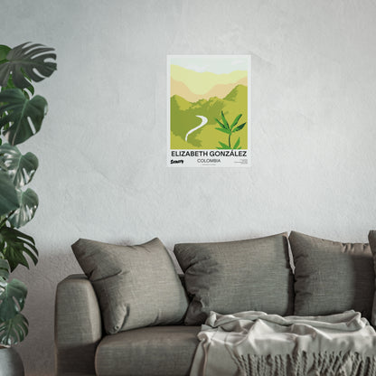 Colombia - Elizabeth González | Fine Art Poster