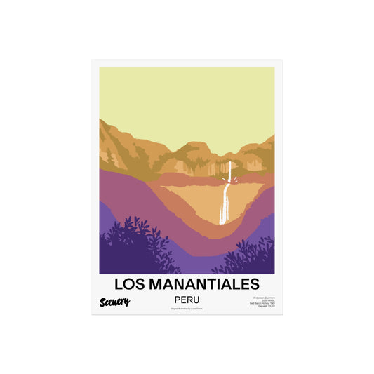 Peru - Los Manantiales | Fine Art Poster