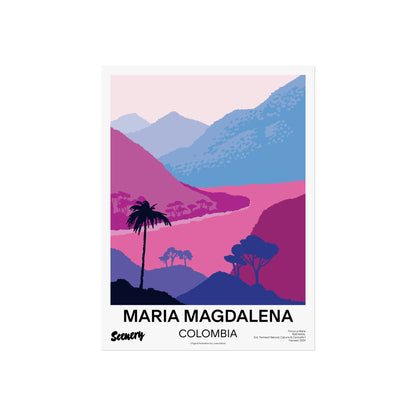 Colombia - Maria Magdalena Lora | Fine Art Poster