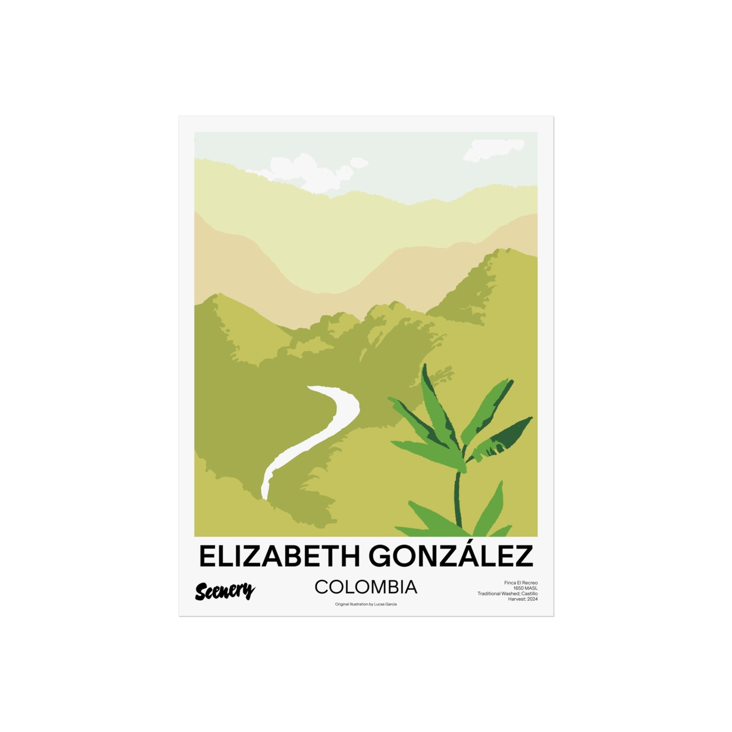 Colombia - Elizabeth González | Fine Art Poster