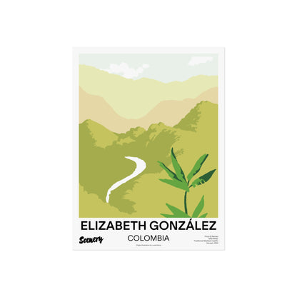 Colombia - Elizabeth González | Fine Art Poster