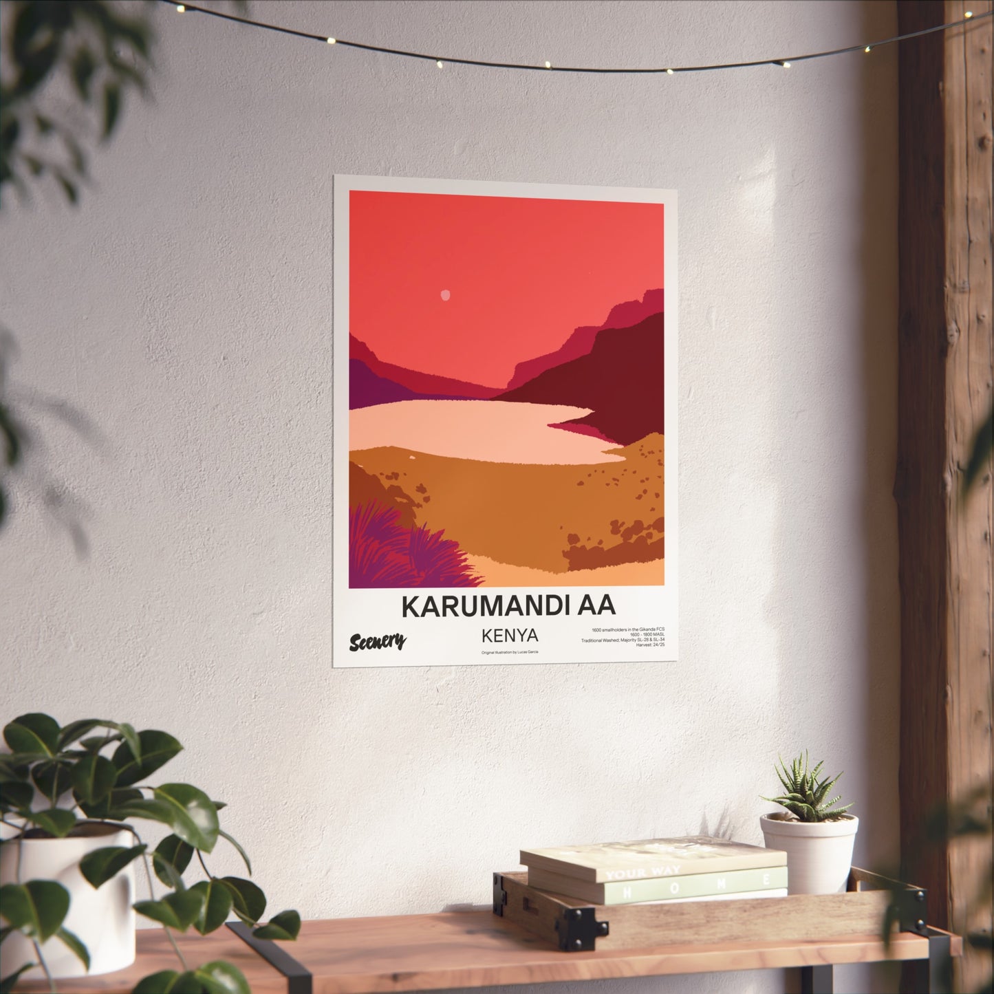 Kenya - Karumandi AA | Fine Art Poster