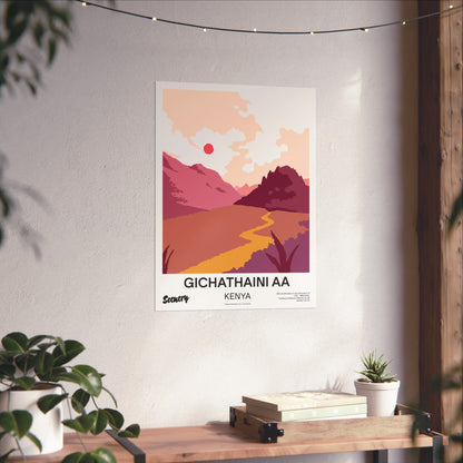 Kenya - Gichathaini AA | Fine Art Poster