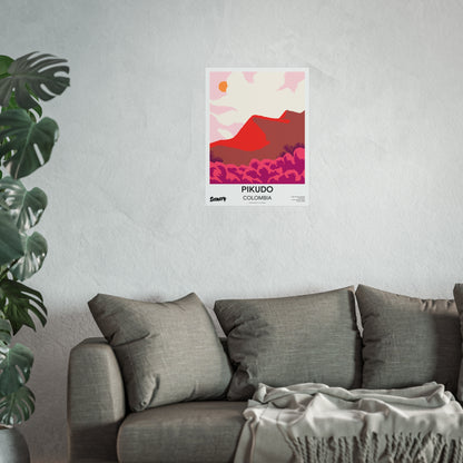 Colombia - Pikudo Gesha | Fine Art Poster