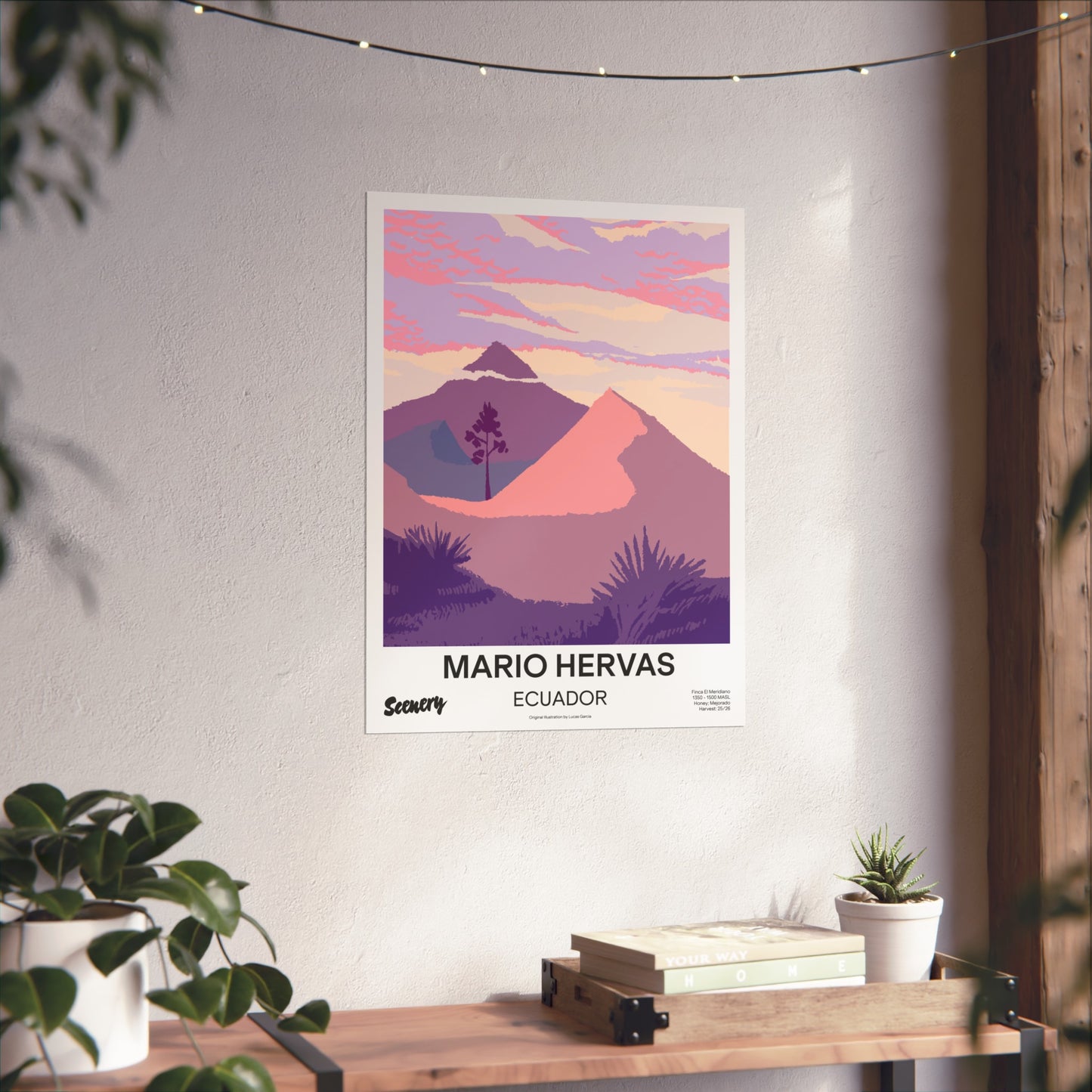 Ecuador - Mario Hervas Honey | Fine Art Poster