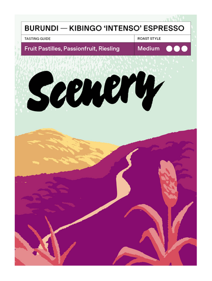 Burundi - Kibingo 'Intenso' Natural Espresso 25/26